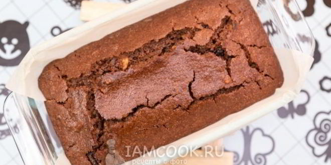 Рецепт постного шоколадного манника с какао