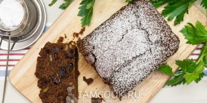 Рецепт постного шоколадного манника с какао