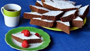 Рецепт Шоколадного манника на кефире