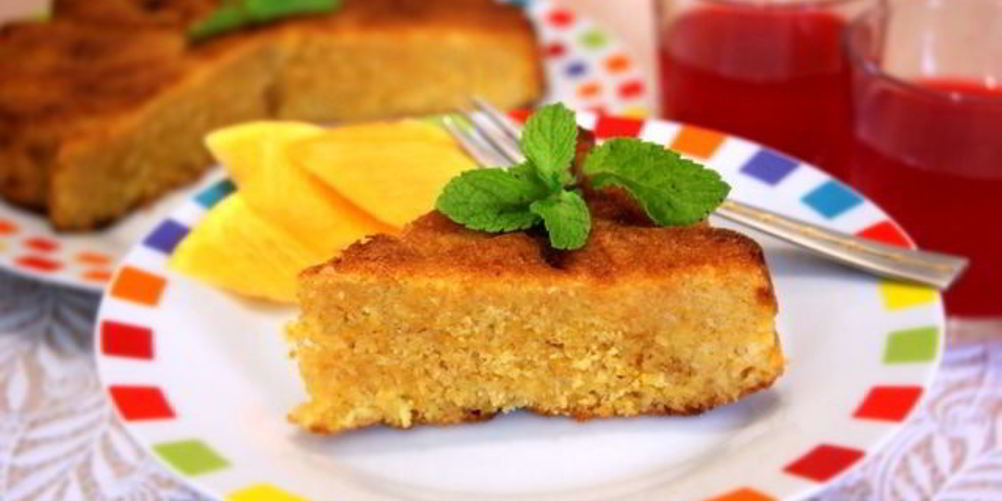 Как приготовить тыквенный манник с лимонной пропиткой