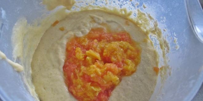 Рецепт апельсиновых оладий без яиц