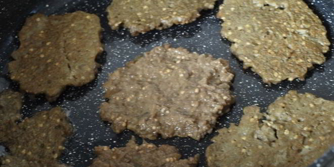 Рецепт баклажановых оладий