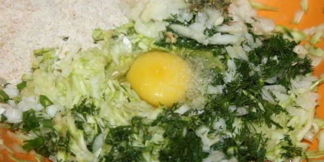 Рецепт кабачковых оладий в духовке без масла