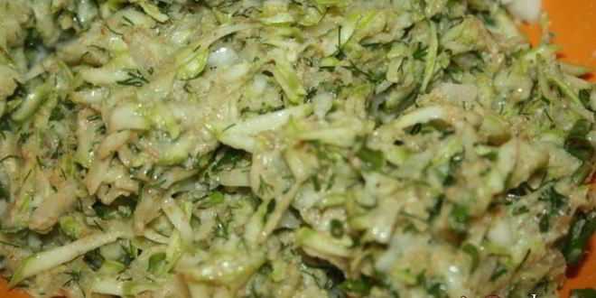 Рецепт кабачковых оладий в духовке без масла