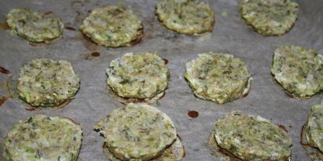 Рецепт кабачковых оладий в духовке без масла