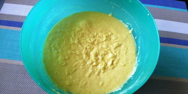 Рецепт кукурузных оладий с апельсином