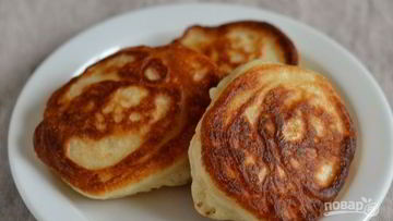 Рецепт Оладушек на дрожжах и молоке