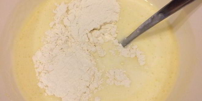 Рецепт оладушек с черникой