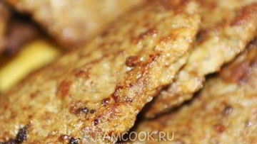 Рецепт Оладий из говяжьей печени