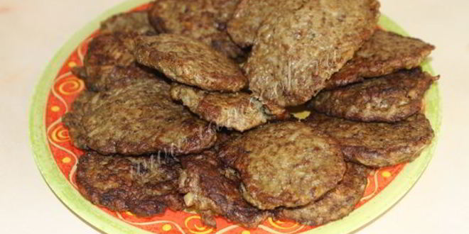 Рецепт оладий из говяжьей печени