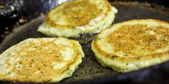 Рецепт оладий из кабачков и картофеля