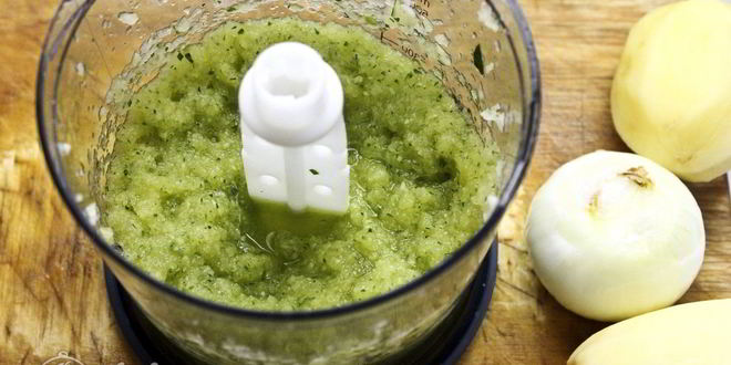 Рецепт оладий из кабачков и картофеля