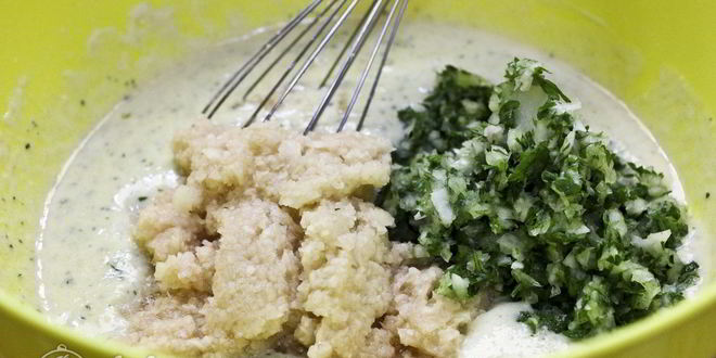 Рецепт оладий из кабачков и картофеля