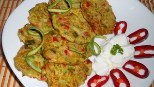 Рецепт Оладий из кабачков