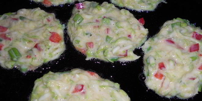 Рецепт оладий из кабачков