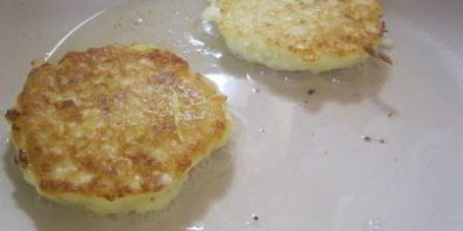 Рецепт оладий из цукини на кефире
