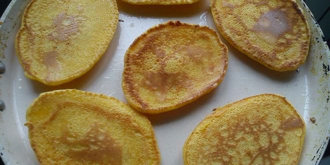 Рецепт оладий из тыквы с семгой