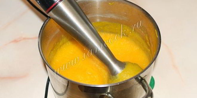 Рецепт оладий из вареной тыквы