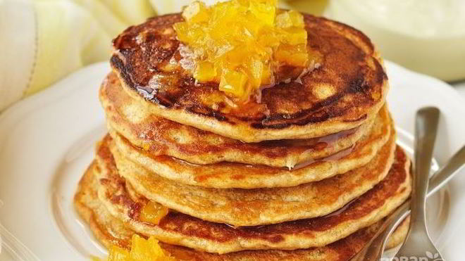 Рецепт Оладий на йогурте без яиц