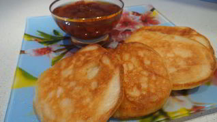 Рецепт Оладий на йогурте