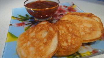 Рецепт Оладий на йогурте