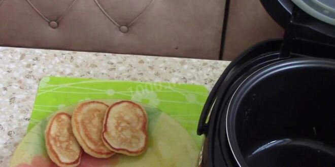 Рецепт оладий на кефире в мультиварке