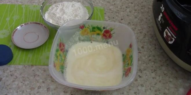 Рецепт оладий на кефире в мультиварке