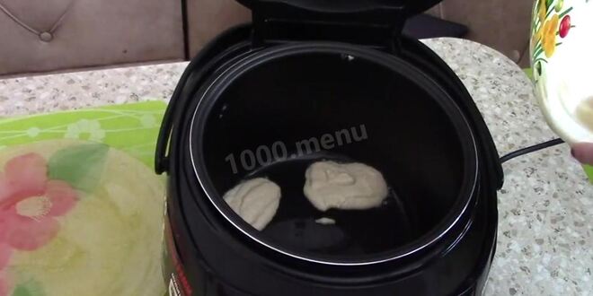 Рецепт оладий на кефире в мультиварке