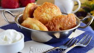 Рецепт Оладий на майонезе