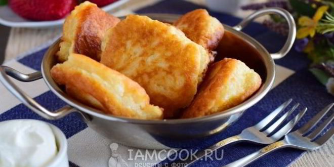Рецепт оладий на майонезе