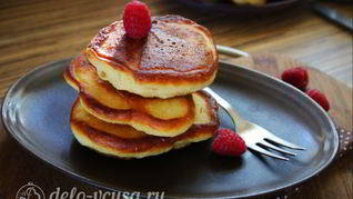 Рецепт Оладий на молоке