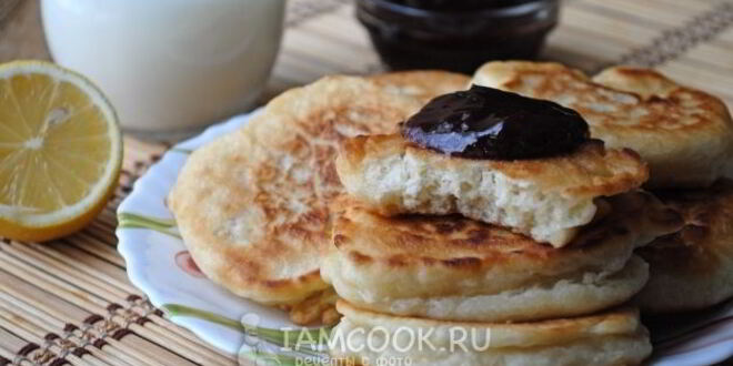 Рецепт оладий на воде без яиц и дрожжей
