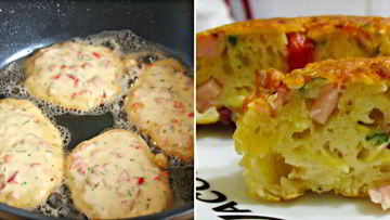 Рецепт Оладий-пицц