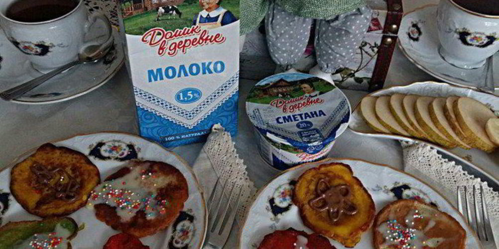 Как приготовить оладьи праздник