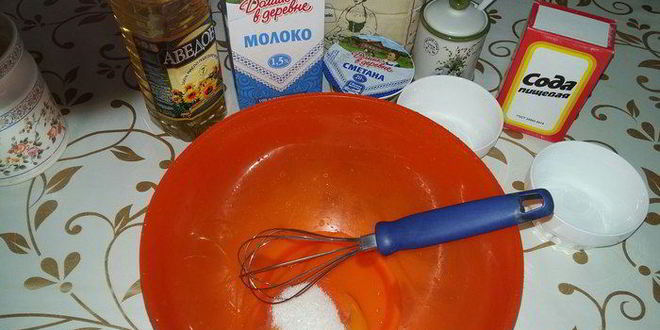 Рецепт оладий праздник