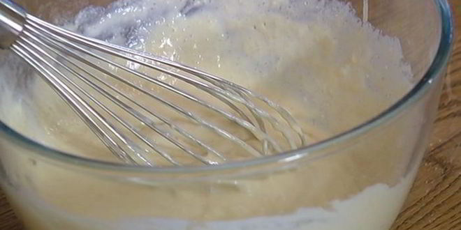 Рецепт оладий с яблоками и яблочной карамелью