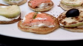 Рецепт Оладий со сметанным кремом