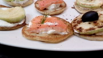 Рецепт Оладий со сметанным кремом