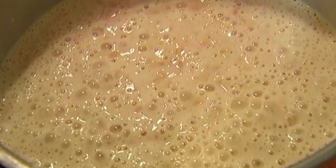 Рецепт овсяных оладушек с красной икрой