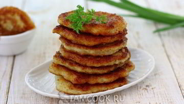 Рецепт Постных капустных оладий