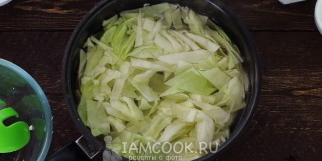 Рецепт постных капустных оладий