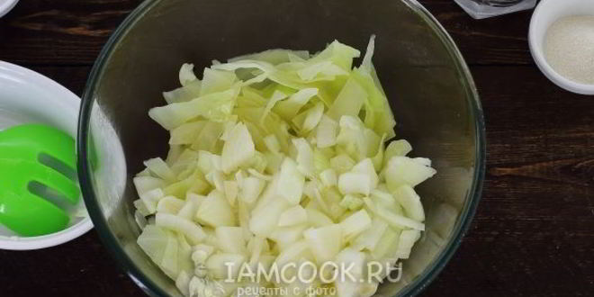 Рецепт постных капустных оладий