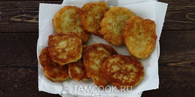 Рецепт постных капустных оладий