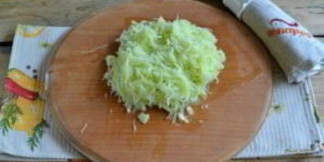 Рецепт пышных оладий из кабачков