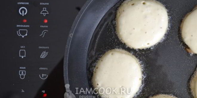 Рецепт пышных оладий на кефире и дрожжах