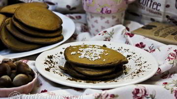 Рецепт Шоколадных оладий