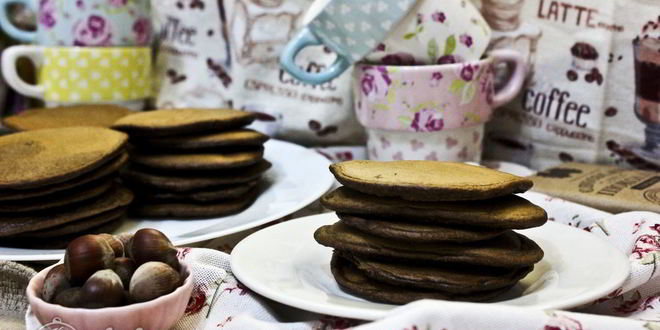 Рецепт шоколадных оладий