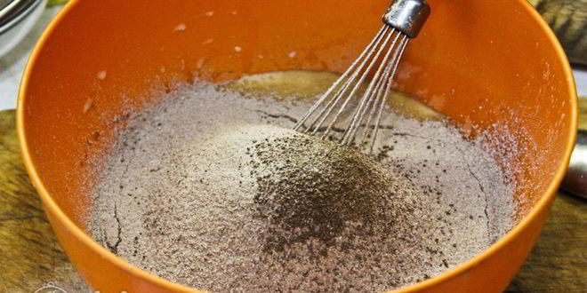 Рецепт шоколадных оладий