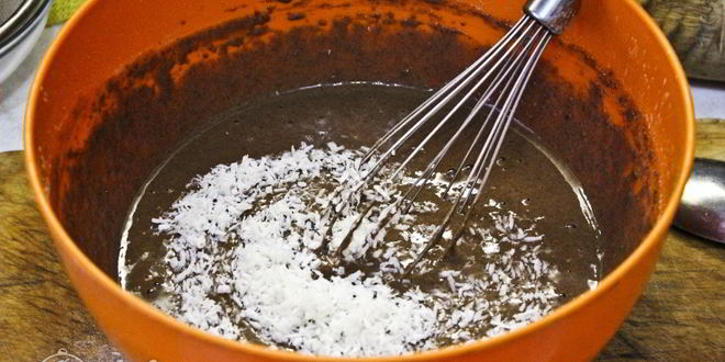 Рецепт шоколадных оладий