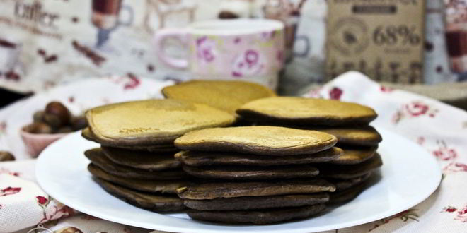 Рецепт шоколадных оладий